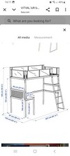 Ikea vitval loft for sale  MANCHESTER