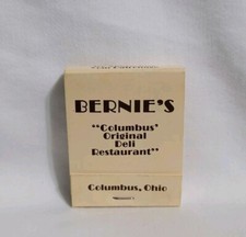 Vintage matchbook bernie for sale  Spindale