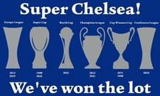 Super chelsea flag for sale  FIVEMILETOWN