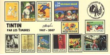 Usado, FRANCE 2007 FDC carte TINTIN Kuifje Tim HERGE cachet GUEBWILLER Haut-Rhin TP comprar usado  Enviando para Brazil