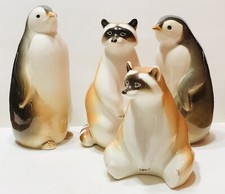Lomonosov porcelain raccoons for sale  Las Vegas