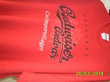 budweiser t shirt for sale  SOUTH OCKENDON