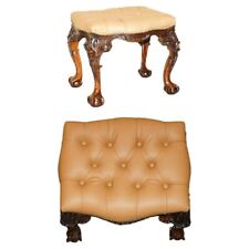 Restored brown leather for sale  PULBOROUGH