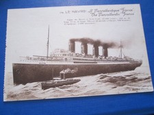 Postcard havre transatlantic for sale  MABLETHORPE