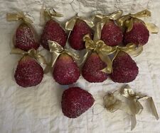 Beaded glittered burgundy for sale  Keystone Heights