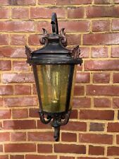 Wall lantern large for sale  BRACKNELL