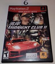 Sony PlayStation 2/PS2 - Midnight Club II - Greatest Hits - Bon État comprar usado  Enviando para Brazil