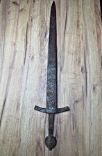 Espada de batalha medieval séculos XV - XVII dC. Arma antiga autêntica, usado comprar usado  Enviando para Brazil