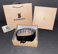 Burberry gürtel schwarz gebraucht kaufen  Berlin