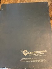 Landis Tool Co. Manual do Operador para 5" Tipo DH Máquina de Moer Hidradulic Cam comprar usado  Enviando para Brazil