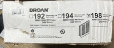 Broan white 198 for sale  Norcross
