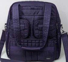 Bolsa tote LUG Puddle Jumper grande para pernoite roxa para transporte de fim de semana comprar usado  Enviando para Brazil