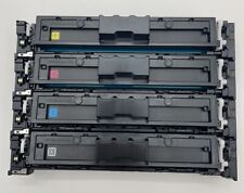 Novos cartuchos de impressão de toner genuínos HP 210A CMYK W2100A W2101A W2102A W2103A, usado comprar usado  Enviando para Brazil