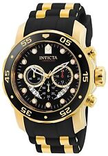 Relógio masculino Invicta 6981 Pro Diver mostrador preto pulseira de silicone preta cronógrafo comprar usado  Enviando para Brazil