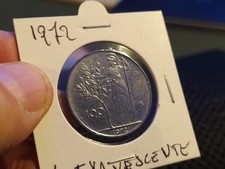 100 lire 1972 usato  Francavilla al Mare