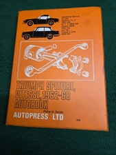 Triumph spitfire mk1 for sale  Venango