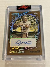 2025 LEAF GLORY OF THE GAME JOE MONTANA 5/35 VENTO DE OUTONO AUTOMÁTICO 49ERS SP JQ1 comprar usado 2025 LEAF GLORY OF THE GAME JOE MONTANA 5/35 VENTO DE OUTONO AUTOMÁTICO 49ERS SP JQ1 comprar usado  Enviando para Brazil