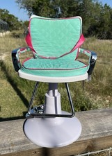 Cadeira de salão de beleza em miniatura para decoração de salão ou brinquedo infantil 14,5” comprar usado  Enviando para Brazil