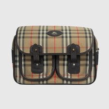 BURBERRY Kratka Monogram Torba na aparat Crossbody Vintage lata 90. 00s na sprzedaż  PL