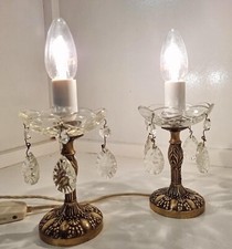Lampe chevet cristaux d'occasion  Propriano