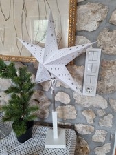 Tischlampe adventsstern weihna gebraucht kaufen  Bubenheim, Essenheim, Zornheim