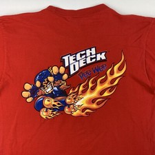 Camiseta masculina vintage anos 90 Tech Deck Pee Wee skate chama brinquedo grande promocional comprar usado Camiseta masculina vintage anos 90 Tech Deck Pee Wee skate chama brinquedo grande promocional comprar usado  Enviando para Brazil