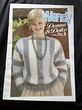 Knitting pattern wendy for sale  DRIFFIELD