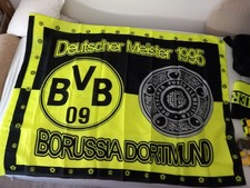 Bvb fahne meisterfahne gebraucht kaufen  Deutschland
