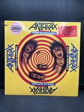 ANTHRAX STATE OF EUPHORIA - Vinyl  PROMO LP 1988 Island Records 91004 comprar usado  Enviando para Brazil