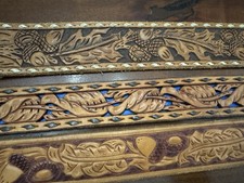 Vintage tooled buckle for sale  Bartlesville
