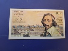 Billet francs richelieu d'occasion  Berre-l'Étang
