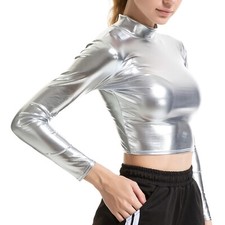 Damen metallic shirt gebraucht kaufen  Bremen