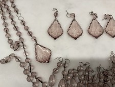 Dusky pink acrylic for sale  SIDCUP