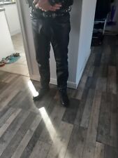 Mens leather trousers for sale  NEW ROMNEY