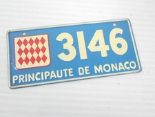 Usado, 1953 GENERAL MILLS WHEATIES MONACO PLACA DE LICENÇA DE BICICLETA comprar usado  Enviando para Brazil