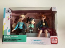 Frozen Elsa Anna Vanellope Die Eiskönigin Puppe Mini Doll Disney Ralph Neu OVP comprar usado  Enviando para Brazil