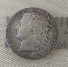 Médaille republique francaise d'occasion  Bourg-en-Bresse