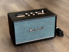 Alto-falante portátil Marshall Acton III preto sem fio Bluetooth doméstico #E comprar usado  Enviando para Brazil