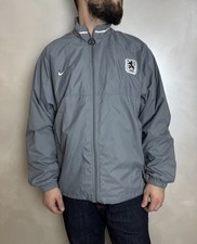 Jaqueta de Treinamento de Futebol Masculina TSV 1860 Munique Cinza Tamanho G Vintage Anos 90 Rara comprar usado  Enviando para Brazil