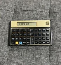 Calculadora financeira HP 12C Hewlett Packard vintage tom dourado comprar usado  Enviando para Brazil