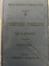 Phonétique française bourcie d'occasion  Antibes