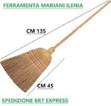 Scopa saggina manico usato  Ferentino