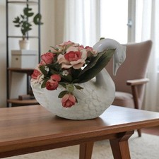 Vase porzellan schwan gebraucht kaufen  Weeze