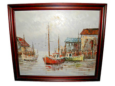 Framed oil painting for sale  LEEDS