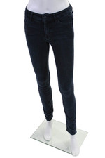 Calça jeans skinny Koral feminina cintura média cinco bolsos lavagem escura tamanho 25 comprar usado  Enviando para Brazil