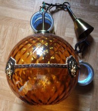 Flurlampe bronceglas kugelform gebraucht kaufen  Wetzlar