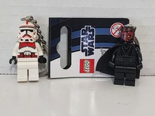 Usado, Chaveiro Lego Shock Trooper minifigura #852347 e Darth Maul comprar usado  Enviando para Brazil