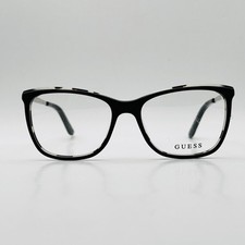 Óculos Guess Feminino Oval Preto Prata Logotipo Mod. GU2641 Novo comprar usado  Enviando para Brazil