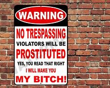 Warning trespassing violators for sale  Orlando
