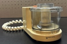 Mini processador de alimentos vintage Black & Decker pequeno prático picador picador HC-20 W comprar usado  Enviando para Brazil